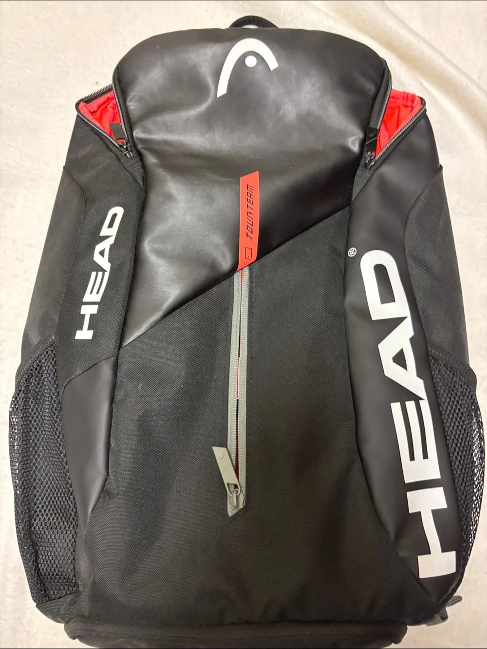 HEAD Tour Team Backpack Tennis Racquet Bag Black/Orange
